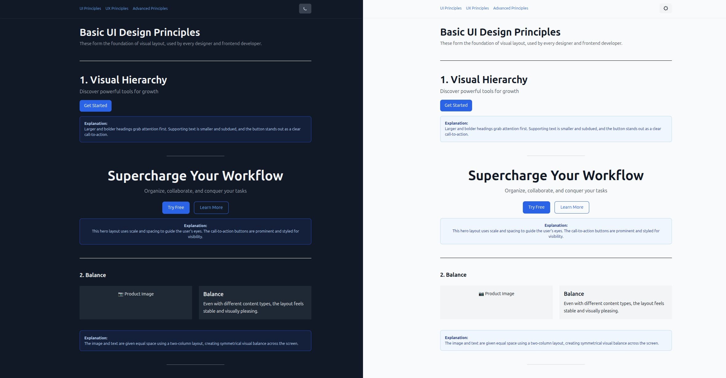 UI/UX Web Design Basics