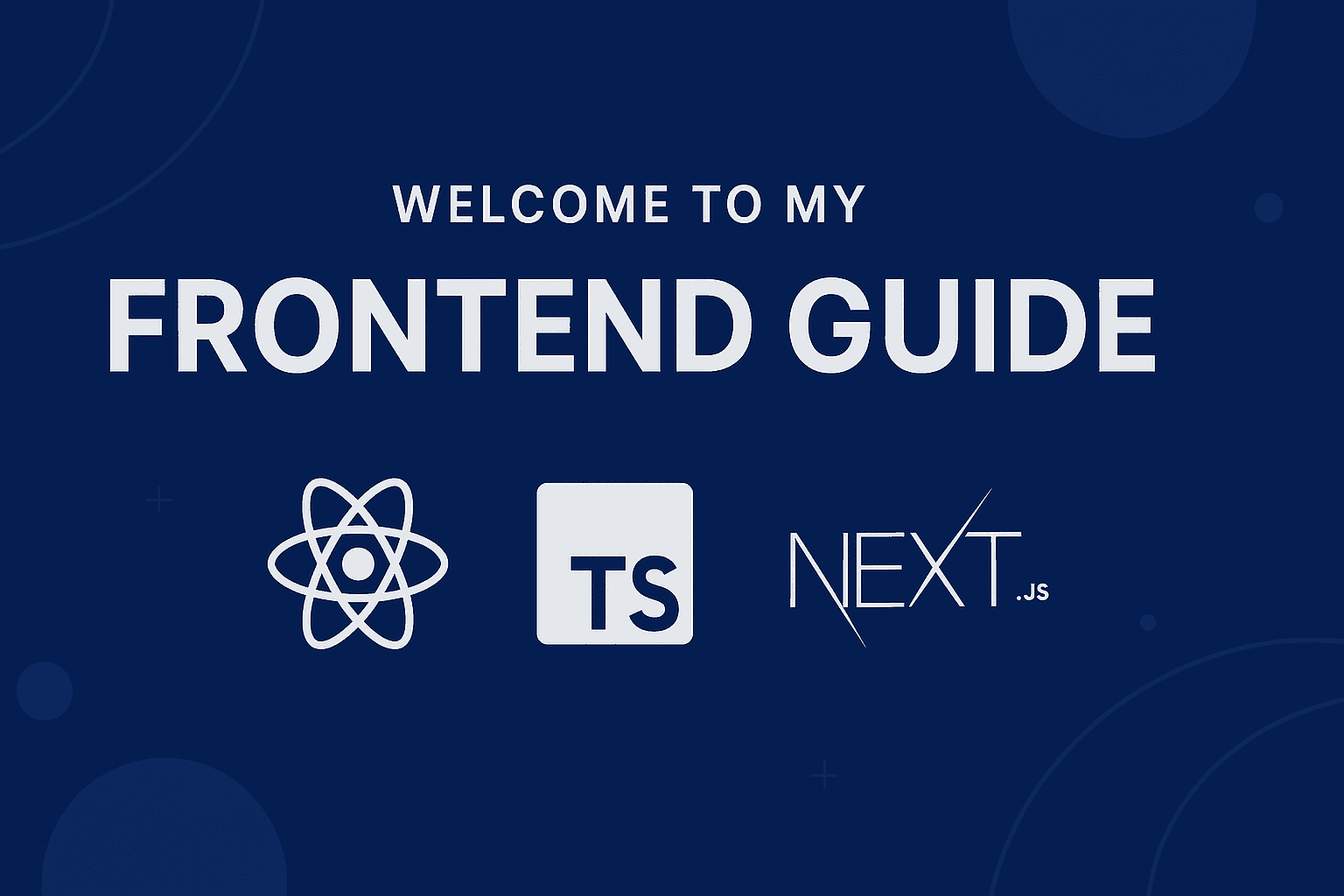My Frontend Guide